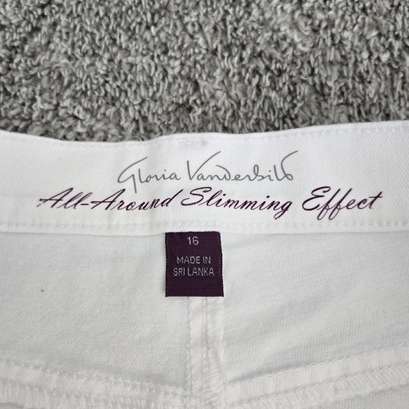 Gloria Vanderbill All Around Slimming Effect AMANDA CAPRI. White. Size 16. New. - Picture 9 of 11
